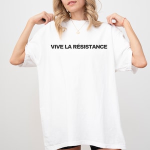 Vive La Resistance Shirt, Female Shirt, Women&#39;s Rights, Feminist Shirt, Feminist Gift, Empowering Women, Female Power, Women&#39;s Rights
