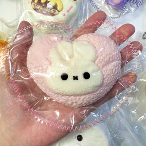 Giocattolo squishy TABA fatto a mano: design delicato e colorato come mostrato nell'immagine; antistress