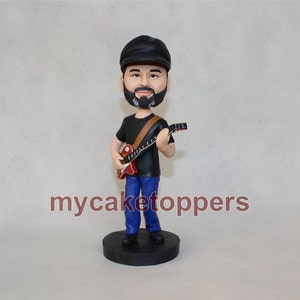 Custom Christmas Gift, Christmas Gift, custom statues, Personalized statues, Christmas statues, bobblehead, birthday cake topper, guitar