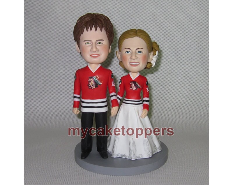wedding Cake toppers jersey style