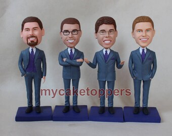 Groomsmen bobbleheads Groomsmen Gift Bridesmaid bobblehead Gift Best men bobblehead Bridesmaid Gift Groomsmen bobble head Bridesmaids Gift
