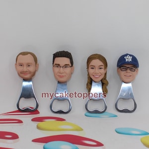 Custom Bobblehead Bottle Opener: Personalized Groomsmen Gift