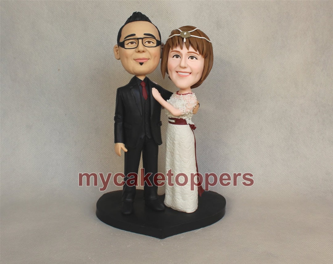 Engagement Wedding Cake Topper Wedding Cake Topper Custom Etsy