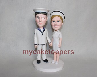 Cake toppers custom cake topper navy