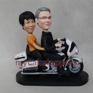 motorcycle wedding cake topper, custom motorcycle, home decoration, gift, motorbike, motorcycle, custom motorcycle