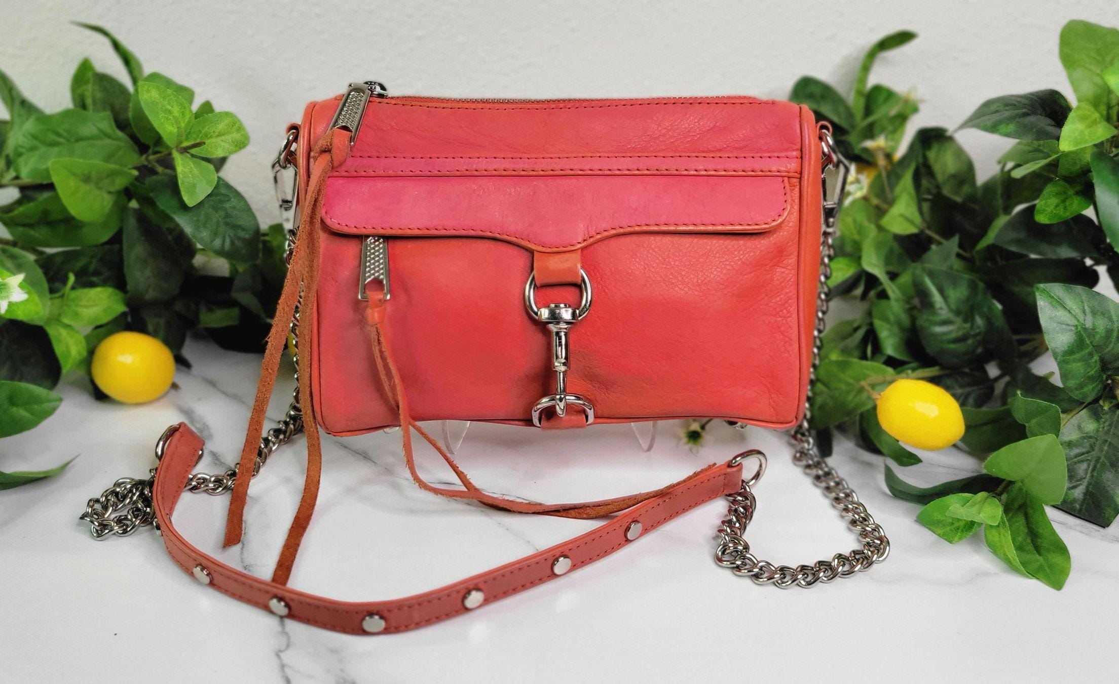 NWT Rebecca Minkoff Regan Leather Backpack in Electric Red Rebecca Minkoff Regan Satchel/Top Handle Bag Handbags & Bags  main image 3