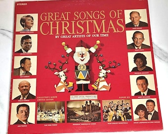 1966 VTG "Great Songs of Christmas Album Six" - Limited Edition Compilation LP Record
