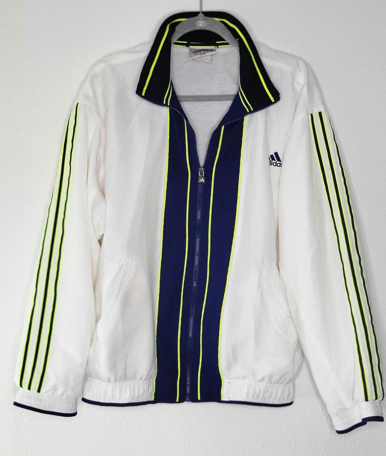 ジャケット・アウター 80-90s adidas White x Green Nylon Jacket 80-90s adidas White x Green Nylon Jacket 90s Adidas Equipment