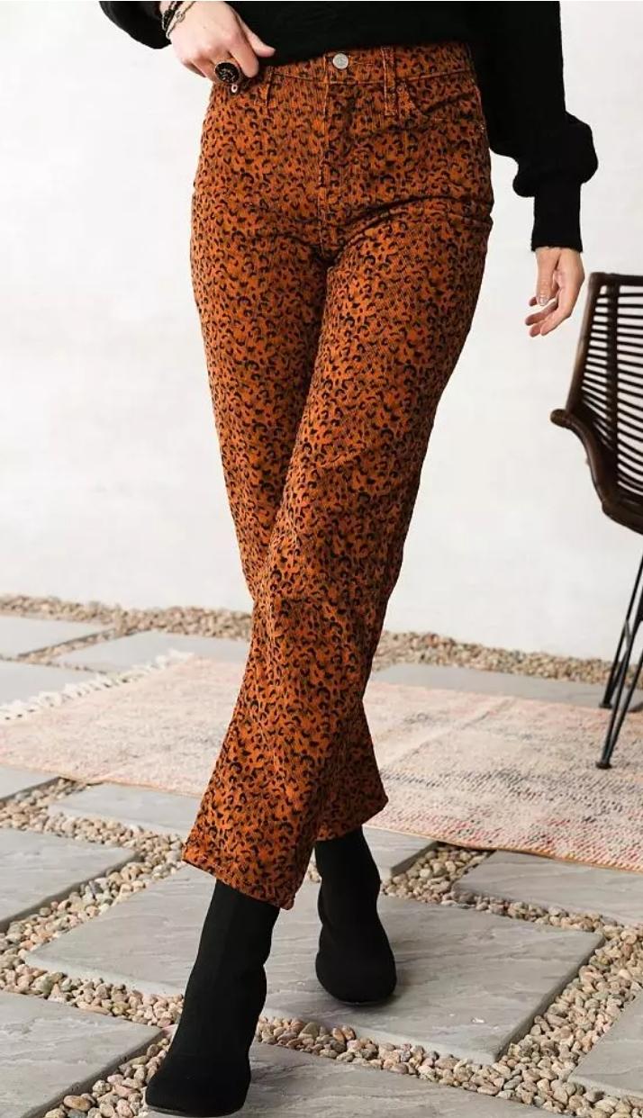 パンツ 1980s Leopard Easy Pants \