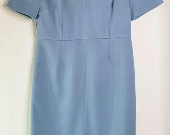 VTG Ann Taylor Double V-Neck Sheath Dress - Size 10