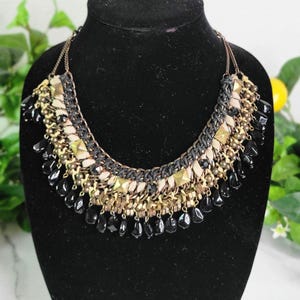 Necklace Bib Zara - Etsy