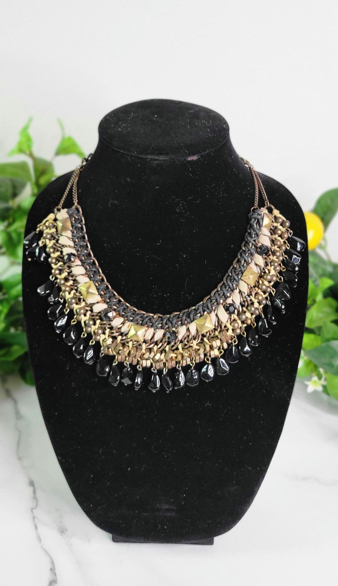 Zara Bib Necklace - Etsy