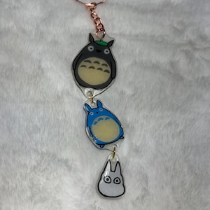 Totoro and friends Keychain
