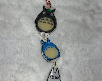 Totoro and friends Keychain