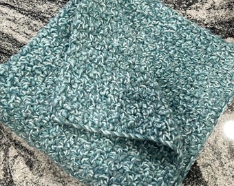 Crocheted Fleece Baby Blanket