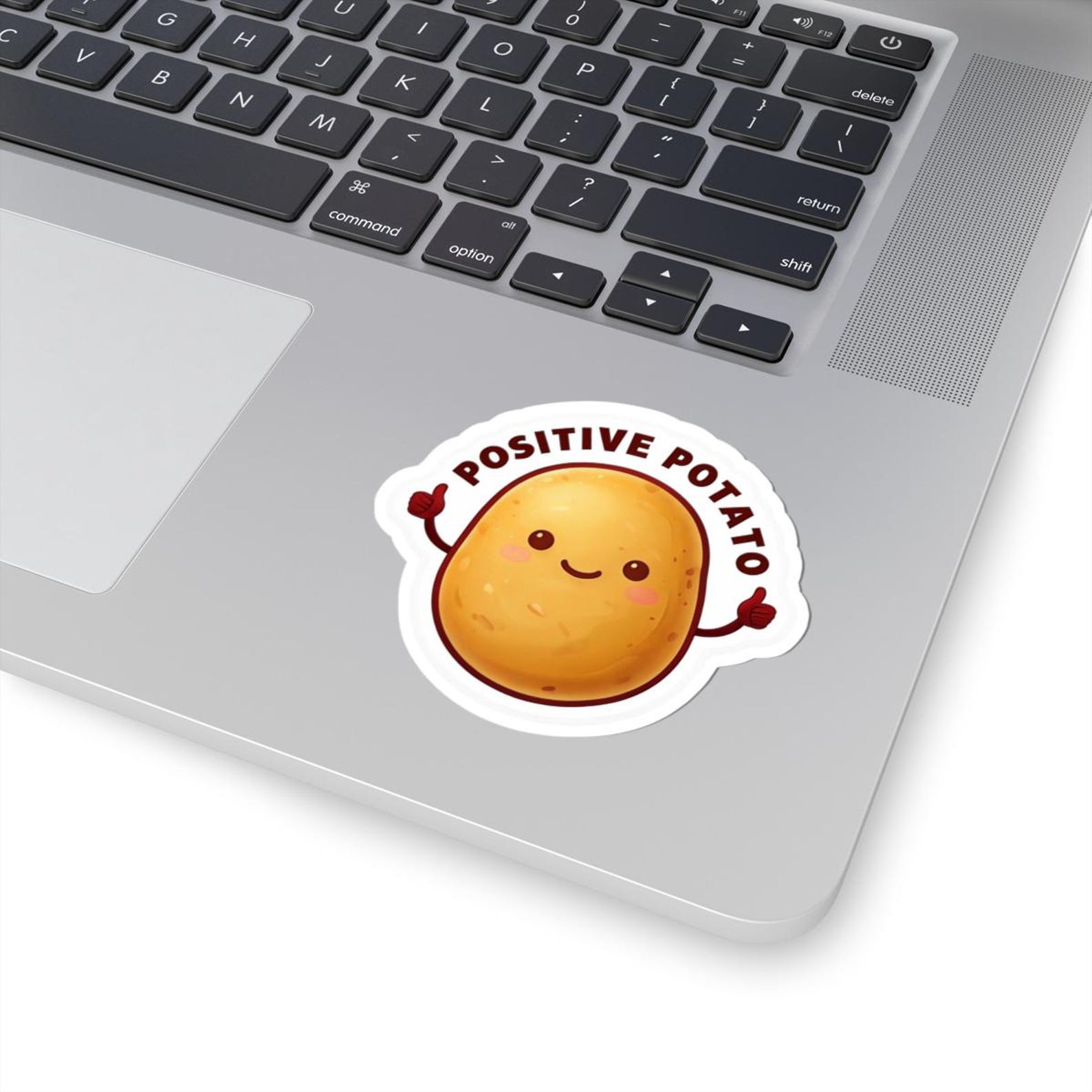Positive Potato! - Kiss-cut Stickers - Fun & Quirky, Stickers for ...