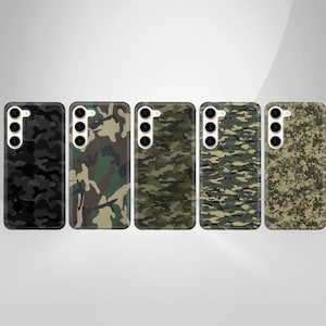Tactische telefoonhoes militaire hoes - premium camouflagestijl met ingebouwde bescherming
