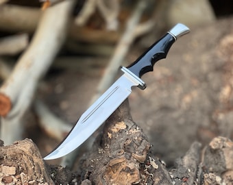 Réplica de cuchillo de terror Scream Ghostface / Cuchillo Buck 120 / Accesorio de película / Cosplay y regalo de Navidad para él, regalo de aniversario