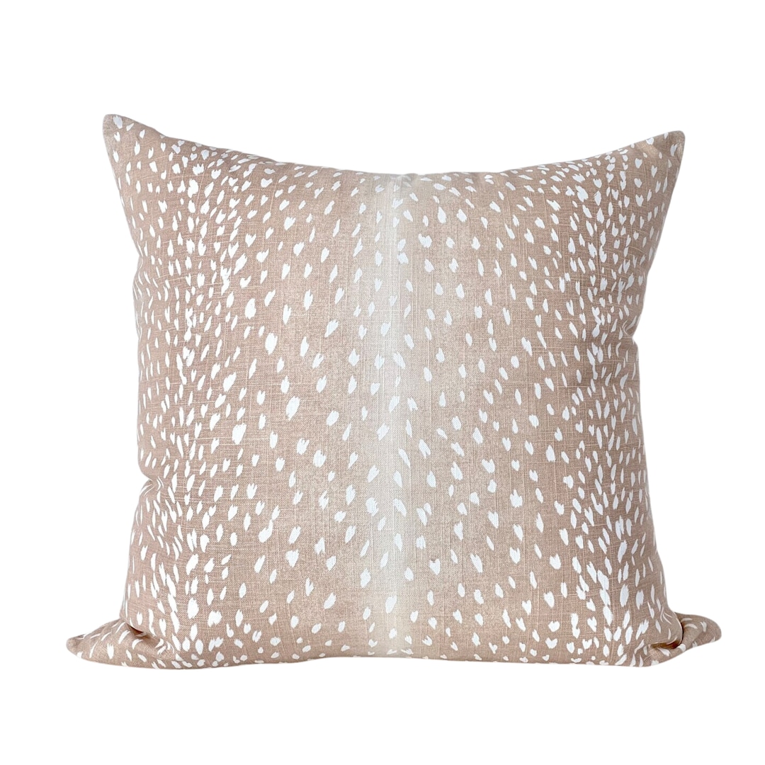 Ballard Designs Antelope Blush Pink Throw Pillow Cover Vern Yip Design