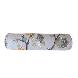 Dwell Studio Helene Pillow Cover in  French Grey - Available in Long Decorative Bolster Pillow Cover, Lumbar, Throw, Euro Sham Sizes