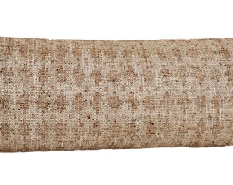 Cognac Woven Jacquard Throw Pillow Cover - Textured Pillow, Bolster Pillow, Lumbar Pillow, Large Pillow Covers - Multiple Sizes Available
