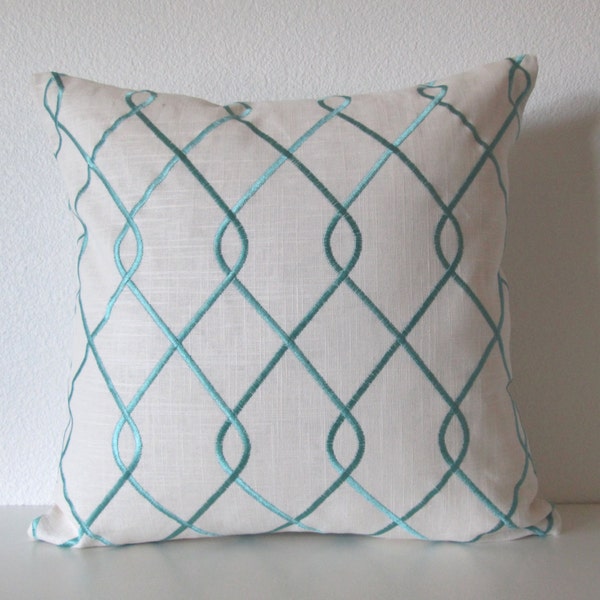 Lattice Pillow Etsy