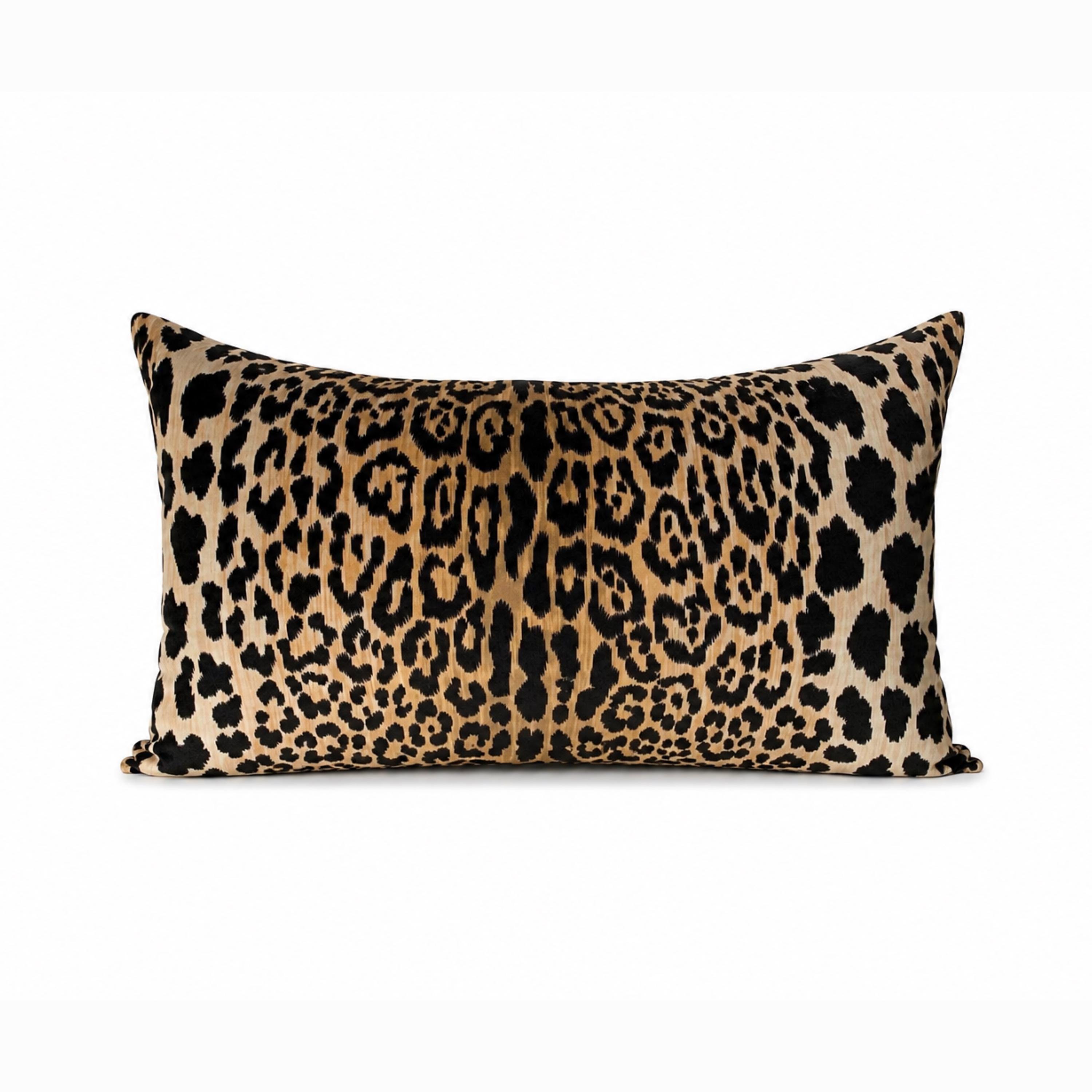 ラルフローレン　レオパードクッション　豹柄 Ralph Lauren Leopard Pillows - Etsy