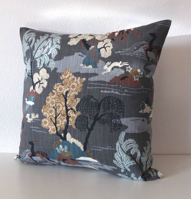 Dwell Studio Toile Pillow Cover - Thumbnail 4