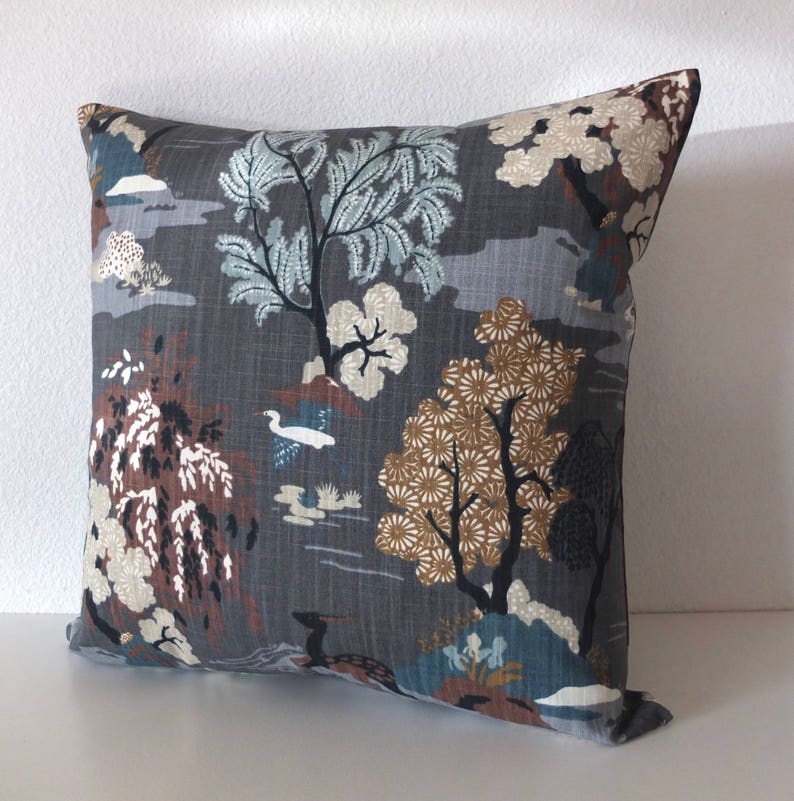Dwell Studio Toile Pillow Cover - Thumbnail 3