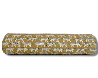 Gold Cheetah Print Outdoor Pillow Cover – OEKO TEX Sustainable