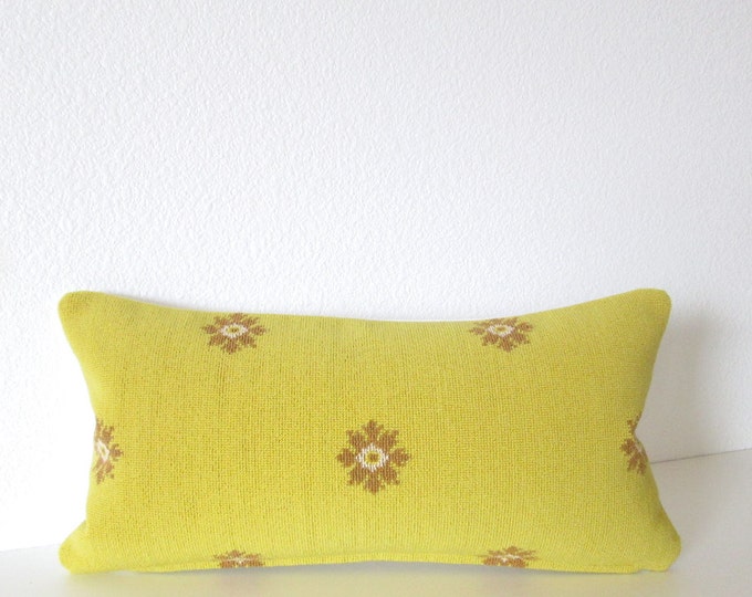 Decorative Pillow Cover Mini Lumbar Pillow 8x16 Vintage Etsy