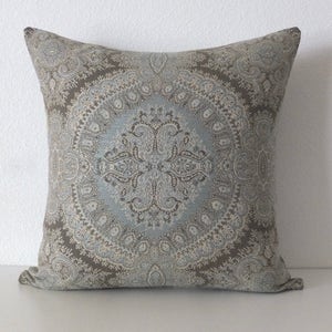 Stroheim Brianza Lace Sky Pillow cover Available in Square, lumbar, euro sham, and bolster pillow covers image 2