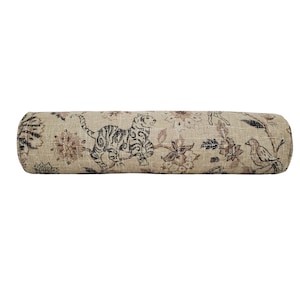 Ballard Designs Gazella in Toast Pillow Cover - Bolster Pillow Cover - Decorative Throw Pillow Cover - Lumbar Pillow