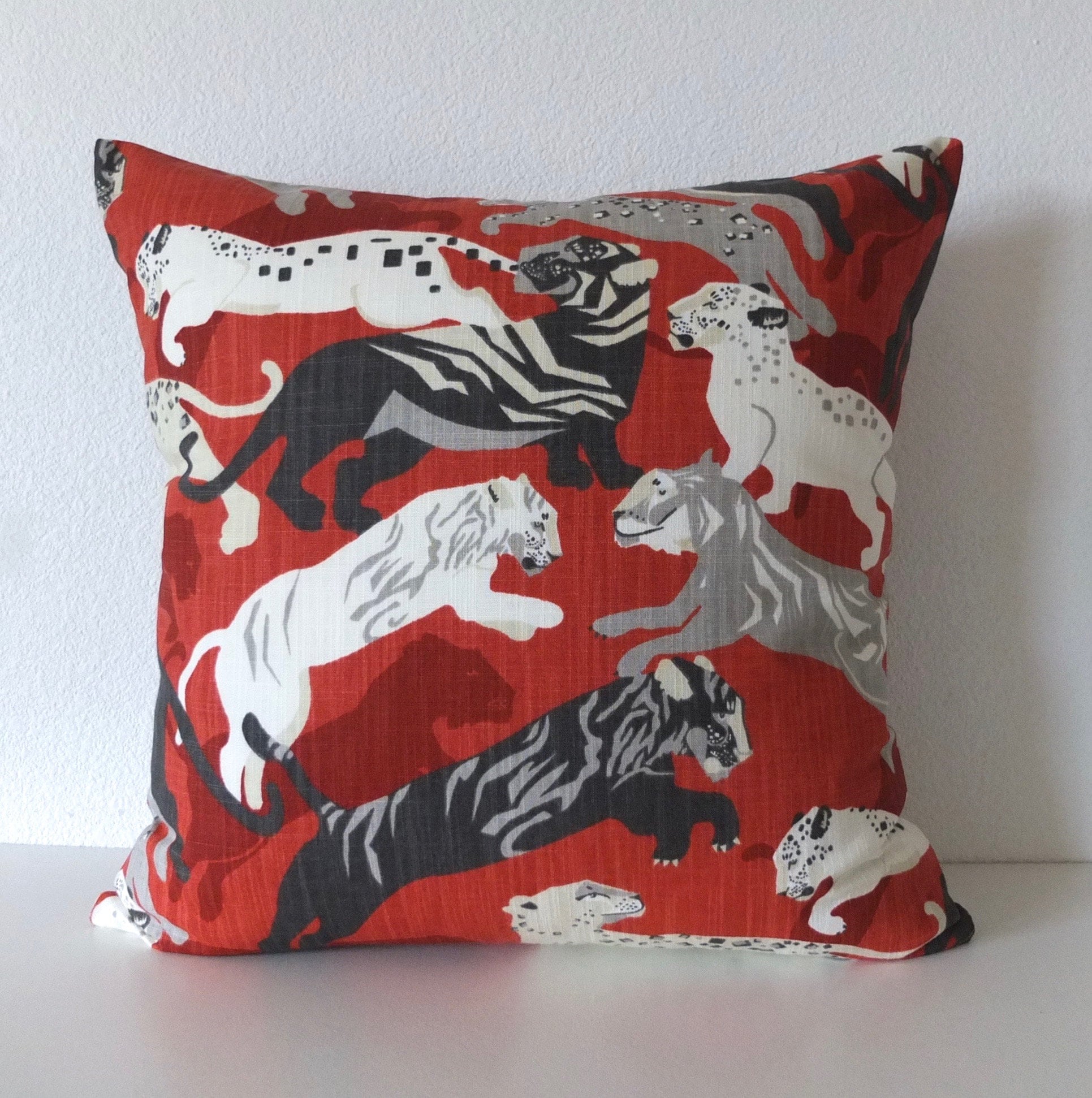 persimmon throw pillows