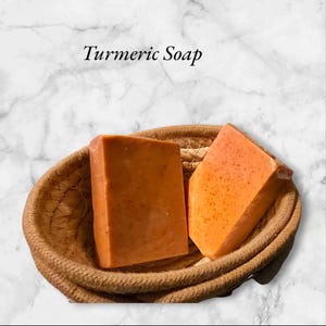 98% Organic Turmeric Soap Bar - Etsy