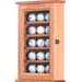 12 Golf Ball Display Case Wall Cabinet Rack Shelves