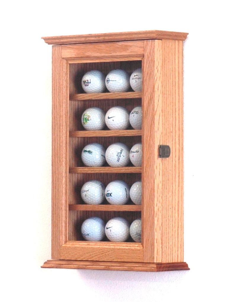 15 Golf Ball Display Case Wall Rack Shelves Etsy UK