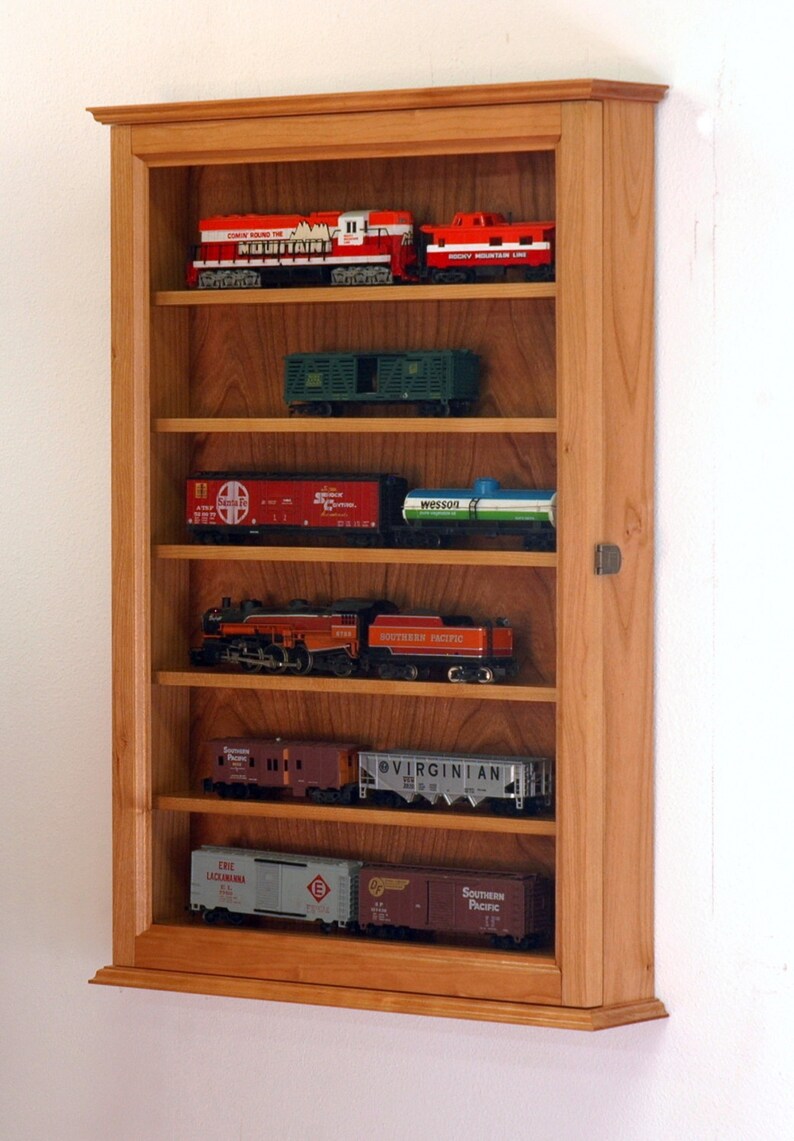 HO Scale Train Display Case Wall Etsy
