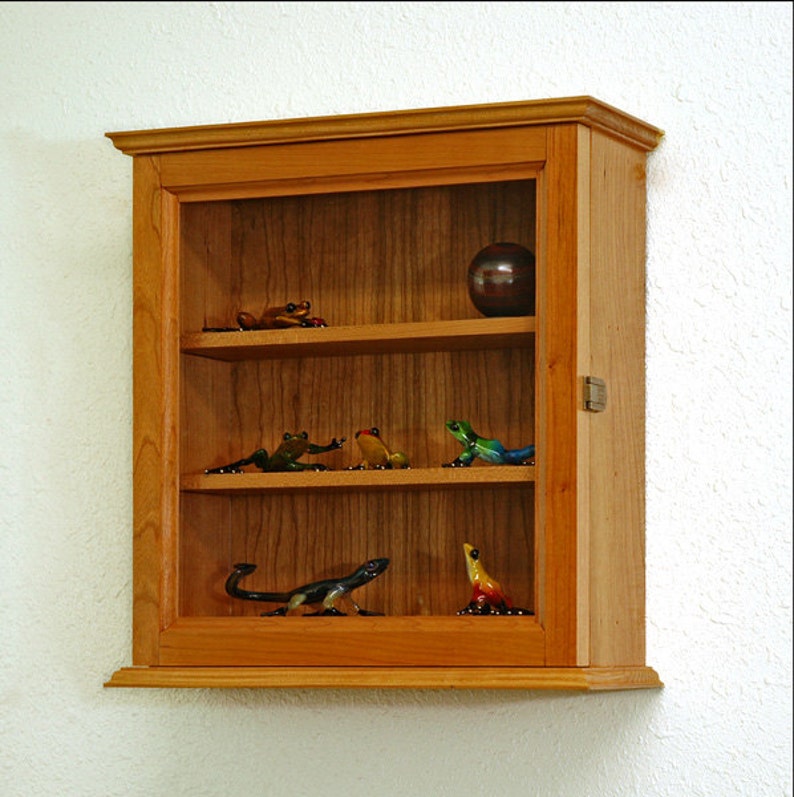 Curio Display Wall Cabinet