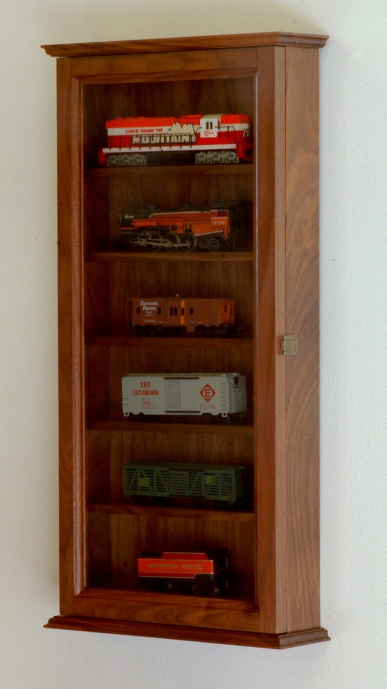 Model Train display case Scale Etsy