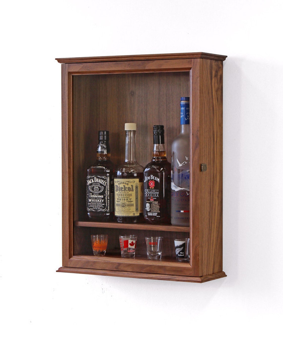 Wall Mounted Liquor Etsy