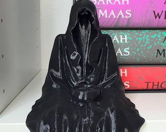 Suriel Ghost Figurine - Cradle Series Fan Art - ACOTAR Bookshelf Decor, Book Nook Gift