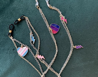 PRIDE LIGHTING-Handmade Eye Glasses + Sunnies Snuggie Chain