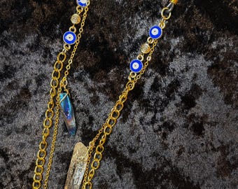 DOUBLE EYE SEE-Handmade Eye Glasses + Sunnies Snuggie Chain