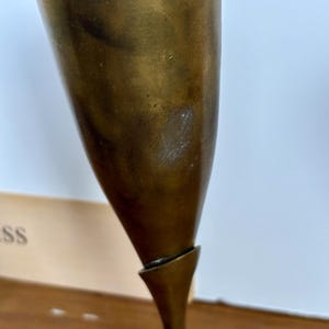 Vintage Brass Goblets