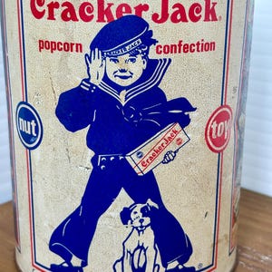 Vintage Cracker Jack Tins