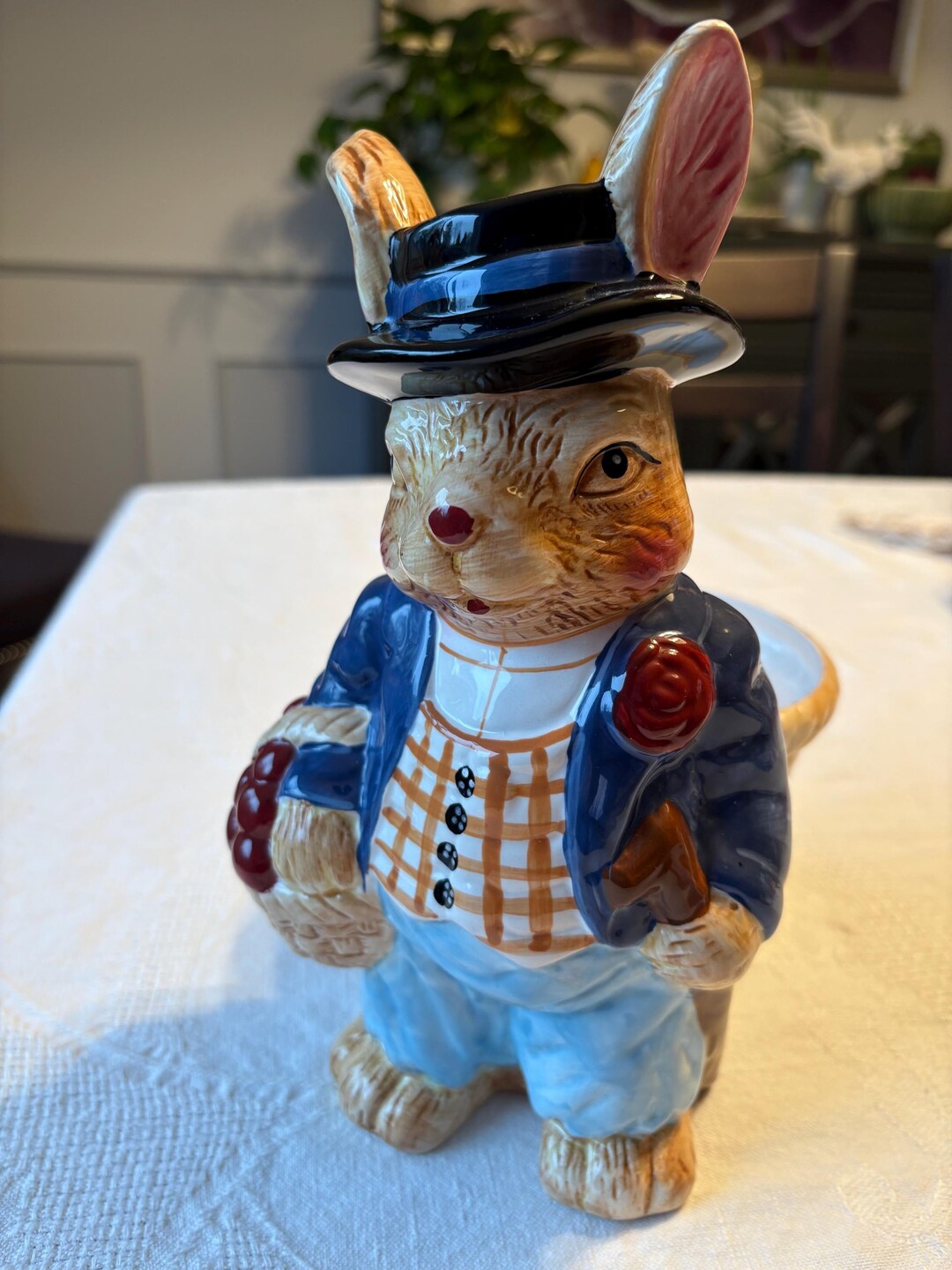 Vintage 1970s Bloom Rite Rabbit Planter - Etsy