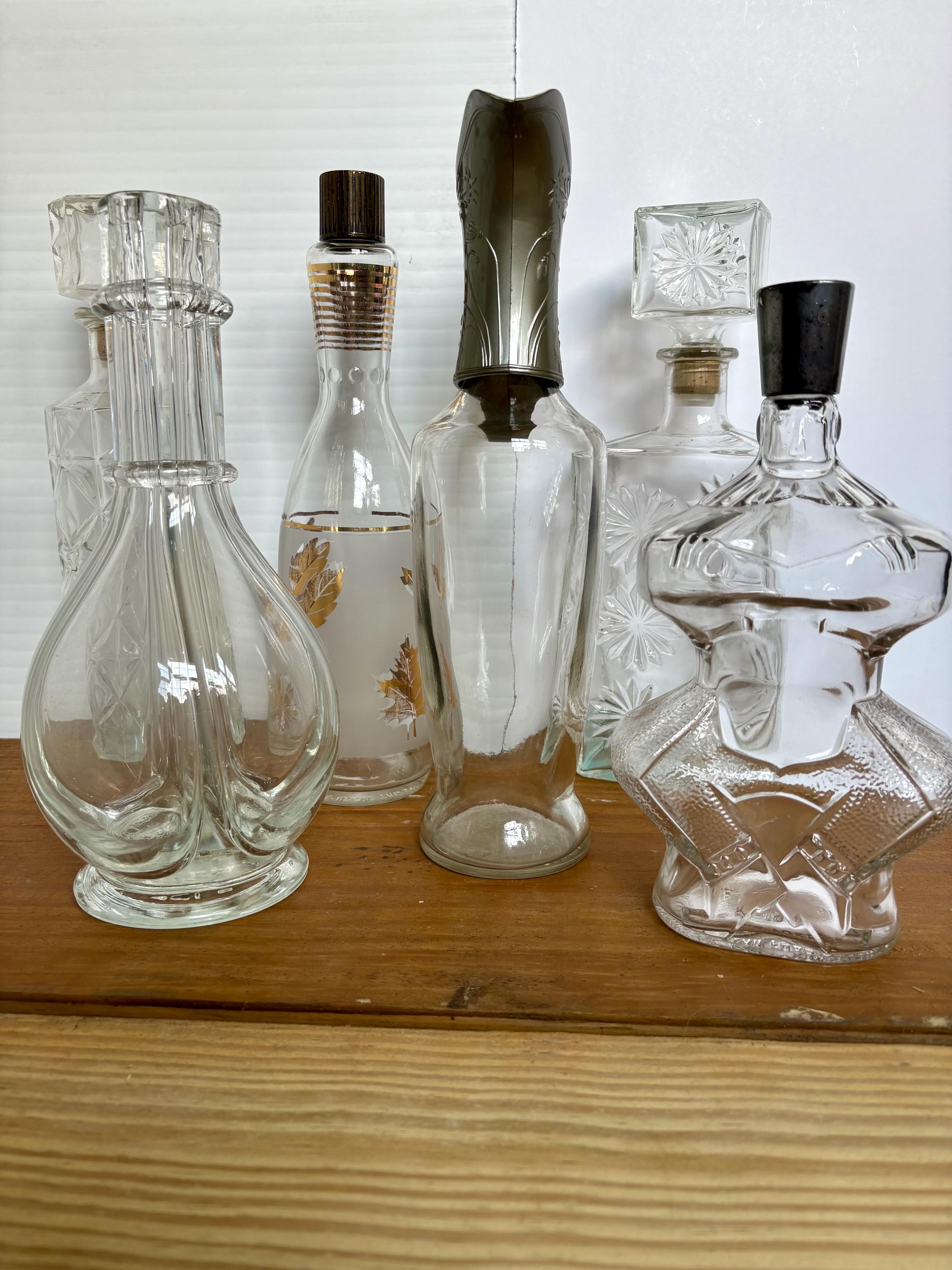 Mcm Glass Decanter - Etsy Canada