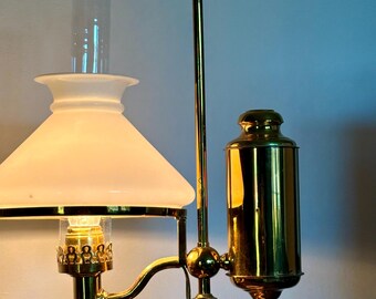 Vintage Oil Lamps – Kosmos Brenner & Japanese Green Glass With