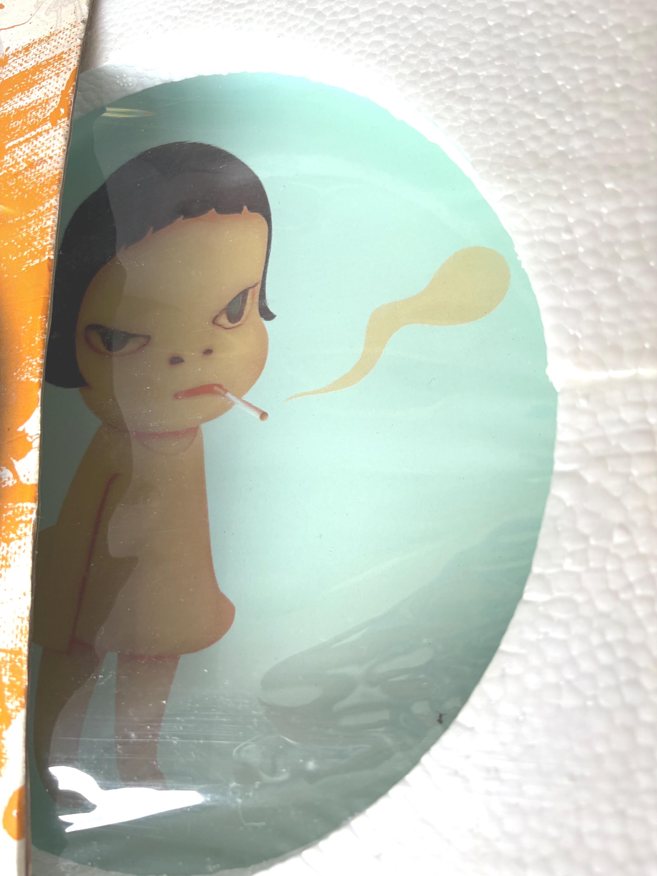 Yoshitomo Nara Ceramic Ashtray: 